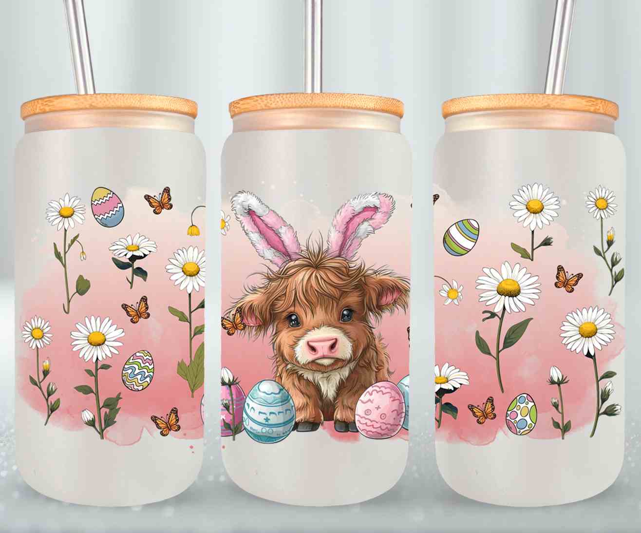 Highland Cow Easter-10405